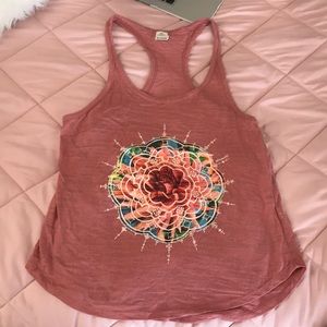 O’Neill pink razorback tank